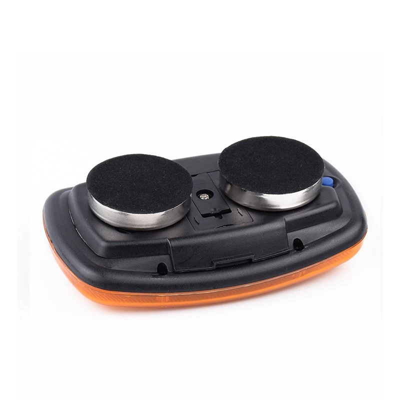 Battery-Operated LED Amber Magnetic Car Emergency Warning Light - 18 Diodes factory